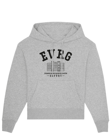 Hoodie | Kapuzensweatshirt | lässiger Schnitt | unisex | heather grey - EVRG