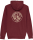 Zipper | Kapuzenjacke | Herren | burgundy | EVRG Kreislogo