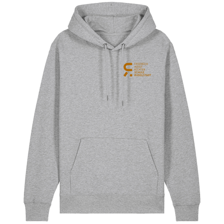 Kapuzensweatshirt | Unisex | heather grey | Friedrich Adolf Richter Schule Rudolstadt