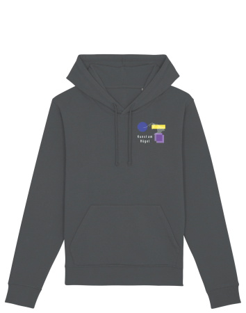 Kapuzensweatshirt | Unisex | anthracite | Universität Erfurt Fachschaftsrat Kunst