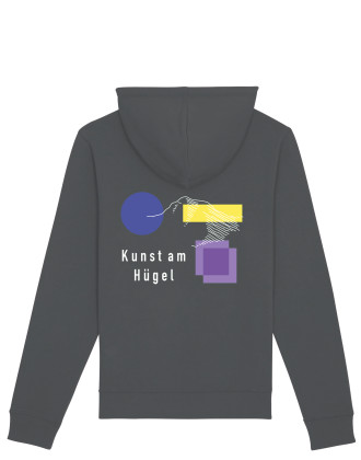 Kapuzensweatshirt | Unisex | anthracite | Universität Erfurt Fachschaftsrat Kunst