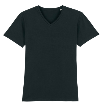 T-Shirt | Unisex | V-Neck | schwarz |...