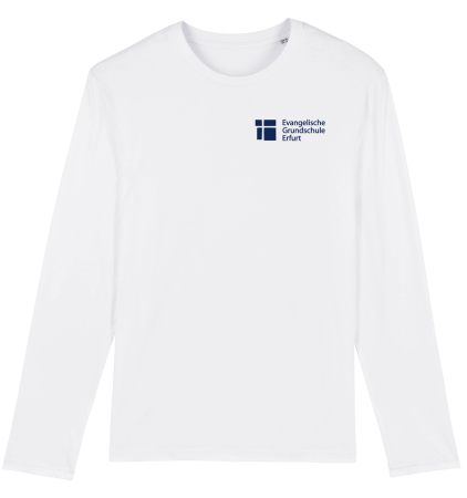 T-Shirt | Langarm | Herren | weiß | Evangelische Grundschule Erfurt